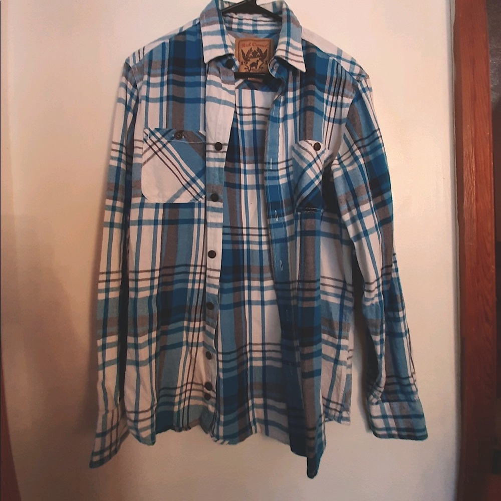 Red Camel blue flannel